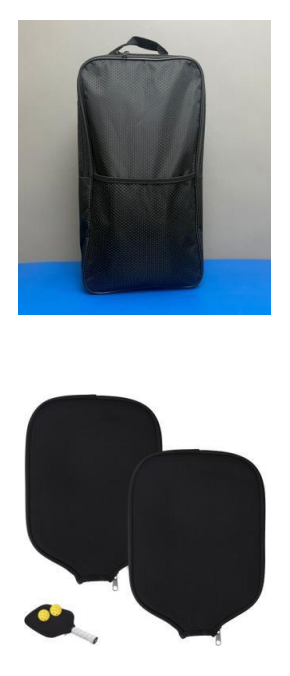 Pickleball bag and neoprene cover